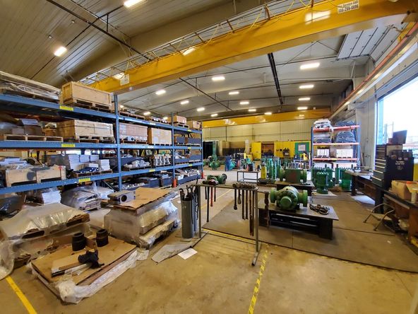 ± 15,000 SF shop, office & ± 7 acre yard | Former Weir Oil & Gas Facility: 14082 49th Rd NW, Williston, ND 58801